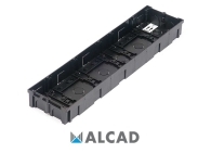ALCAD CMO-016 Εντοιχιζόμενο κουτί για 15 ή 16 σειρές