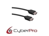 CYBERPRO CP-CU3020 Cable USB 3.0 Cable USB-C male - USB-C male Black 2m