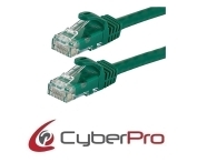 CYBERPRO CP-6C010N Cable UTP Cat6 green 1m