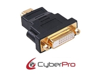 CYBERPRO CP-DH03 Αντάπτορας HDMI male - DVI-D (DL) Female