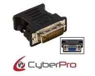CYBERPRO CP-DV10 Αντάπτορας DVI-I male - VGA female