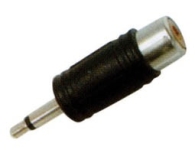 ADAPTOR 2.5mm² MONO/RCA ΘΗΛ. EA2011