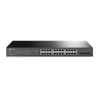 TP-LINK TL-SG2428P V1 JetStream 28-Port Gigabit Smart Switch with 24-Port PoE+