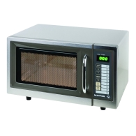 Φούρνος μικροκυμάτων 1000W, 25Lt, 51x43x31cm, Βιτρό-κεραμικό ράφι, +απόψυξη, Matfer