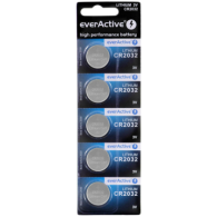 everActive CR2032 Μπαταρίες Λιθίου Ρολογιών 3V 5τμχ