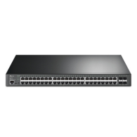 TP-Link TL-SG3452XP JetStream 48-Port Gigabit and 4-Port 10GE SFP+ L2+ Managed Switch with 48-Port PoE+