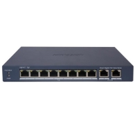 HIKVISION DS-3E1510P-EI/M Smart Managed 10 Port Gigabit Switch, 8 x 1000 PoE+ 30W