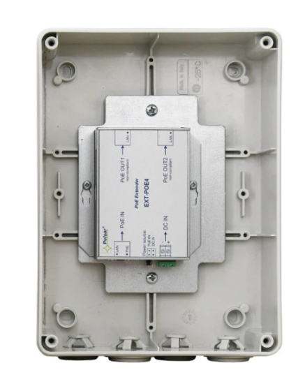 PULSAR EXT-POE4H Ethernet PoE Repeater στεγανό