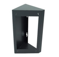 Two Module Corner Bracket 45' Surface for Hikvision Video Door Phone Unit Purple-Gray Color