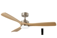 Adeleq 18-464 ΑΝΕΜΙΣΤΗΡΑΣ ΟΡΟΦΗΣ Φ1.32m DC35W LED 22W ΣΑΤΙΝΕ ΠΤΕΡ.ΜΑΣΙΦ ΔΡΥΣ