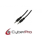 CYBERPRO CP-J015 Cable 3.5mm male - 3.5mm male STEREO 1.5m